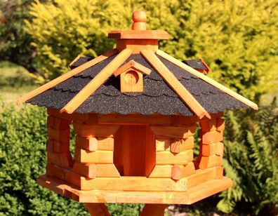 Großes Vogelhaus aus Holz behandelt Typ 5