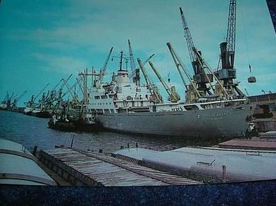 2668/ AK-Rostock-Im Überseehafen