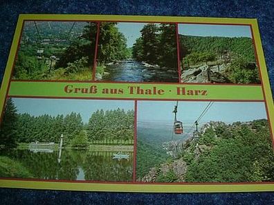2736/ Ansichtskarte-Gruß aus Thale-Harz
