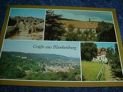2737/ Ansichtskarte-Grüße aus Blankenburg-Wernigerode