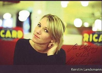Kerstin Landsmann - persönlich signiert