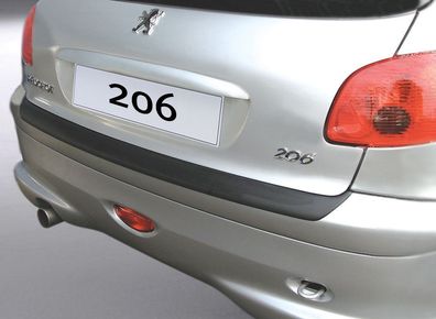 Stoßstangenschutz Ladekantenschutz Peugeot 206 3 + 5-Türer 1998-2007 (nicht 206 + )