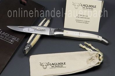 Laguiole en Aubrac L0212OSI/ FSB1 Knochen 12 cm Taschenmesser Messer