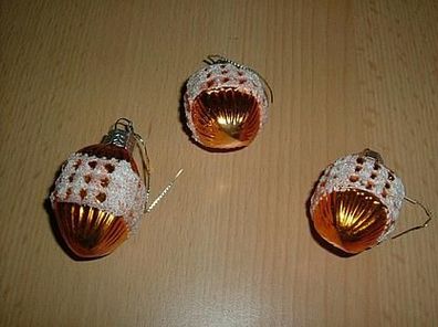 alter Baumschmuck -3 Teile-selten