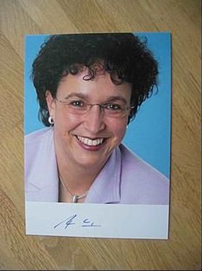 MdB FDP Birgit Homburger - hands. Autogramm!
