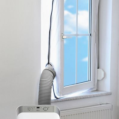 TROTEC AirLock 100 Fensterabdichtung für Klimageräte und Ablufttrockner Hot Air Stop