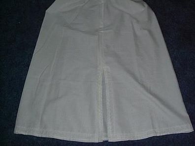 Halbrock/ Unterkleid Größe m88 in weiß