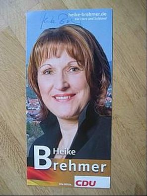 MdB CDU Heike Brehmer - hands. Autogramm!