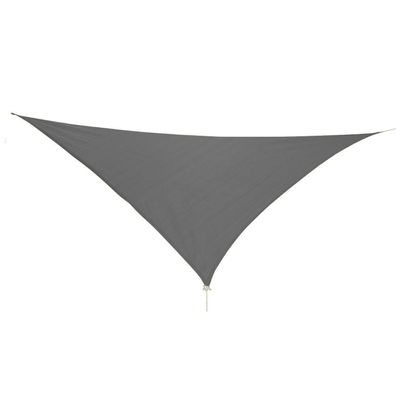 Sonnensegel Sonnenschutz Dreieck anthrazit 5x5x5m mit Ösen + Schnüren Polyester