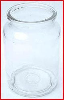Einmachglas (3) - aus dickem Glas