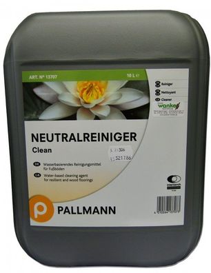 Pallmann Clean Neutralreiniger 10 L Parkett versiegelt PVC Linoleum Stein