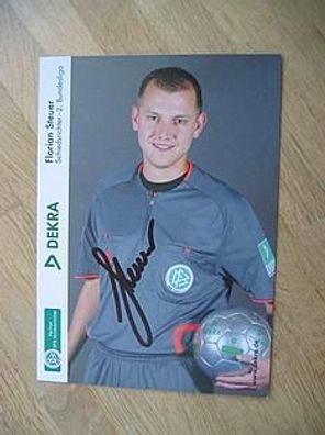 DFB Bundesligaschiedsrichter Florian Steuer Autogramm!!