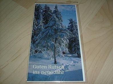 2755/ Weihnachtskarte mit Umschlag-Winter