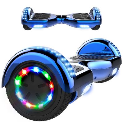 6.5 Zoll Hoverboard mit Motorbeleuchtung 700W Motor LED Beleuchtete Radnabe Bluetooth
