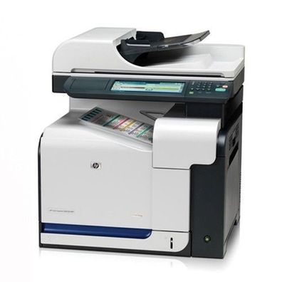 HP Color LaserJet CM3530fs MFP, generalüberholtes Multifunktionsgerät Fax Duplex ...