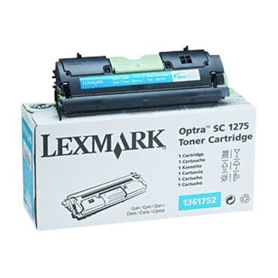 Original Toner Lexmark 1361752 Cyan für SC 1270 / SC 1275 / SC 1275N