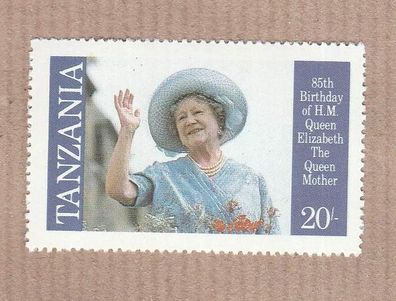 Tanzania - (Königin Elizabeth-Mutter) poatfrisch xx