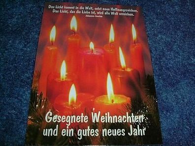 2784 Postkarte-Gesegnete Weihnachten