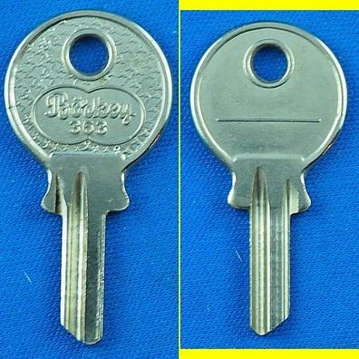 Schlüsselrohling Börkey 363 für Kühlschänke von Aubi, Deni, Friefi