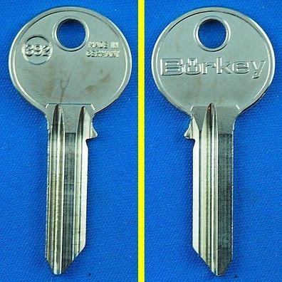 Schlüsselrohling Börkey 392 für Classic, Simeca Profile CV, 1C - Profilzylinder
