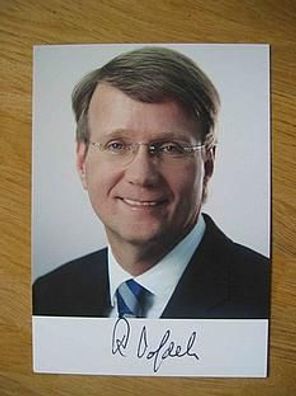 Bundesminister Ronald Pofalla - handsign. Autogramm!