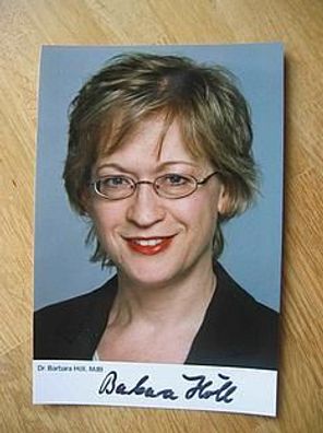 MdB Die Linke Dr. Barbara Höll - hands. Autogramm!