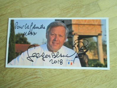 Sternekoch Georges Blanc - handsigniertes Autogramm!!!
