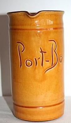 Keramik Sangria Krug beige glasiert aus Spanien