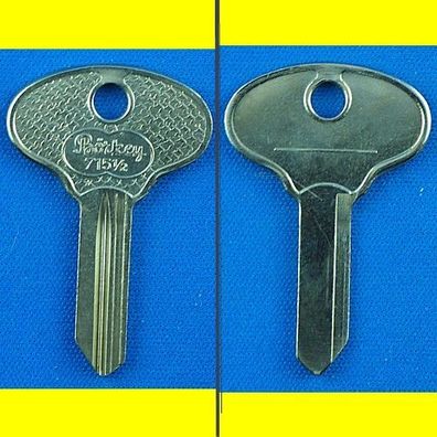 Schlüsselrohling Börkey 715 1/2 für CEV, Cromodora, Magneti Marelli, Safe, Sipea ....