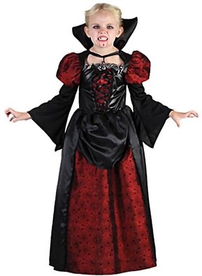 Kinderfaschingskostüm Königin der Vampire Gr. 110/116 Mädchen