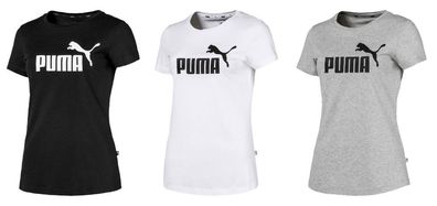 PUMA Damen Woman Essentials ESS Logo Shirt Tee / T-Shirt Kurzarm 851787