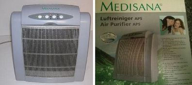 Luftreiniger Air purifier Medisana APS XJ 2800 Ionisierung mit UV. Rauch Pollen Staub