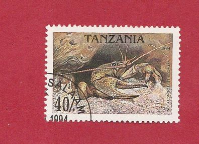 Tansania - Motiv - Krebs (astacus leptodactylus) o