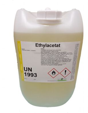 Ethylacetat 10Liter Kanister - flüchtiges Reinigungs- & Extraktionsmittel