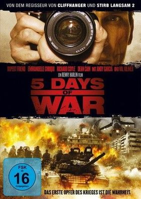 5 Days of War - DVD Kriegsfilm Action Gebraucht - Gut