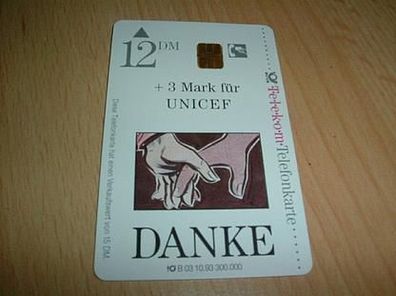 Telekom Telefonkarte-Unicef-12DM