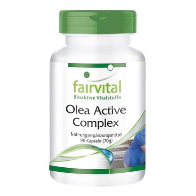 Olea Active Complex 90 Kapeln - mit B-Vitaminen, B12, Olivenblatt, OPC - fairvital