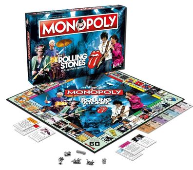 Monopoly The Rolling Stones (englisch) Boardgame Brettspiel Gesellschaftsspiel