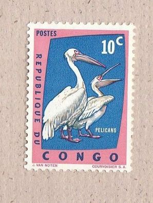 Kongo - Motiv - Pelikane xx