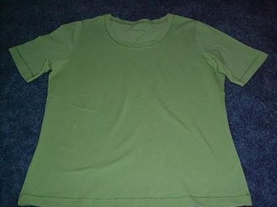 TShirt mit kurzen Arm-einfarbig grün-Größe 40-bianca