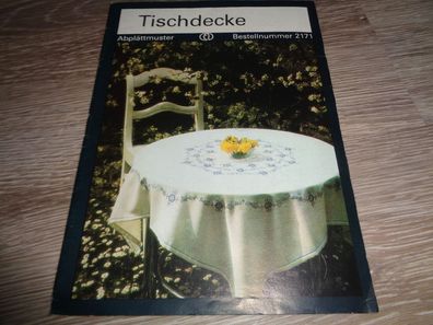 Abplättmuster Tischdecke-Verlag für die Frau 2171