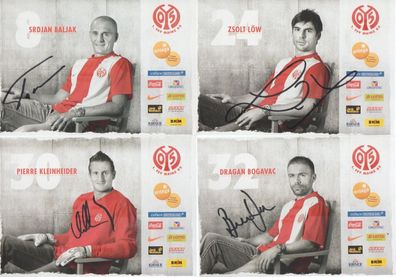 16 x Mainz 05 Autogramme