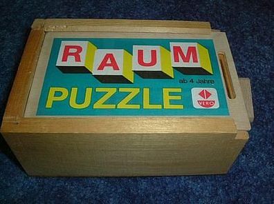 Holzsteine-Raumpuzzle von Vero-ab 4 Jahre