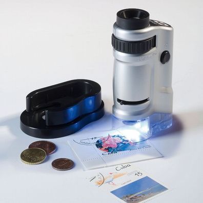 Leuchtturm Zoom-Mikroskop mit LED 20- bis 40-fach (305995)