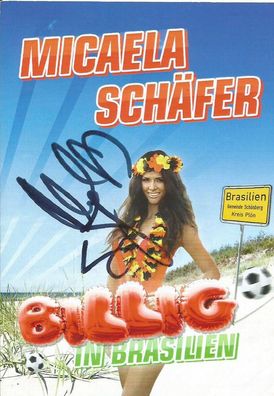 Micaela Schäfer Autogramm