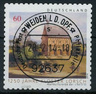 BRD 2014 Nr 3055 zentrisch gestempelt X840732