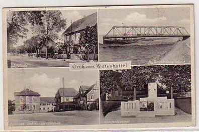 27665 Mehrbild-Ak Gruß aus Watenbüttel 1937