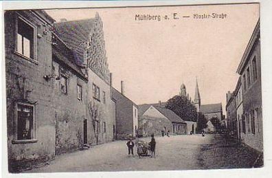 37603 Feldpost Ak Mühlberg Elbe Klosterstrasse 1940