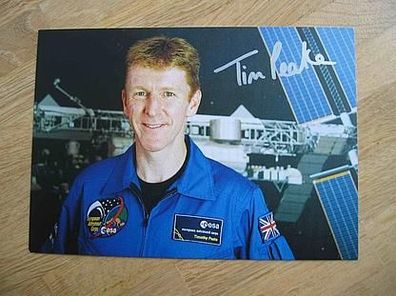 ESA Astronaut Tim Timothy Peake - handsigniertes Autogramm!!!