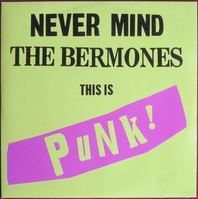 Bermones - Never mind the Bermones This Is Punk! Vinyl EP farbig